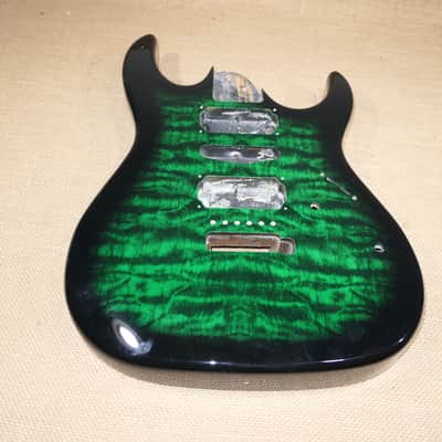 Body Green Burst, 2021 Ibanez GRX70QA GIO RX Same Day Shipping image 3