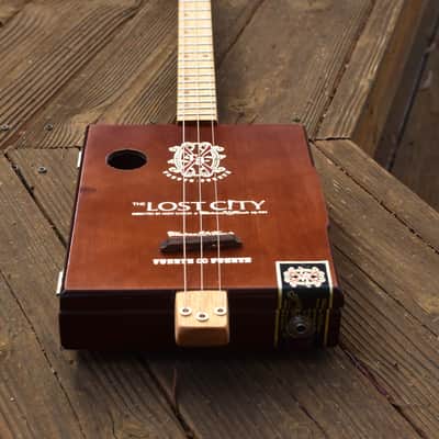 Cigar box guitar, 3-string guitar, cbg image 10