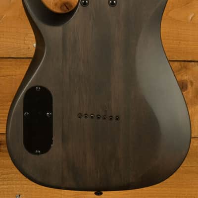 Schecter Sunset-7 Extreme - Ebony - Grey Ghost - 7-String image 4