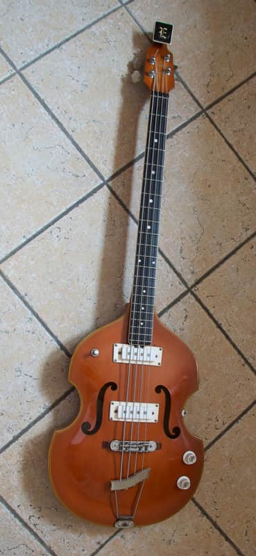 Eko 995 Violin Bass Natural 1966 image 1