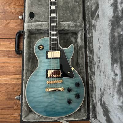 Epiphone Les Paul Custom 2025 - Ocean Blue image 8