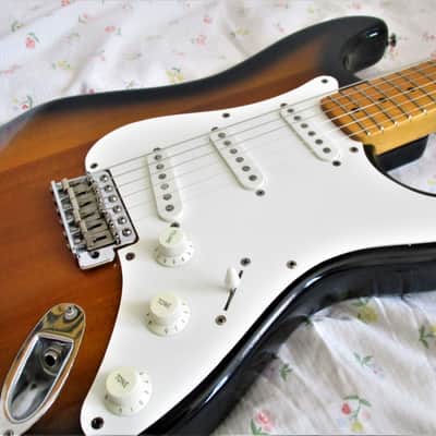 Vester  Tradition Series  80s   solid ash  vintage strat guitar   high quality new set up image 3