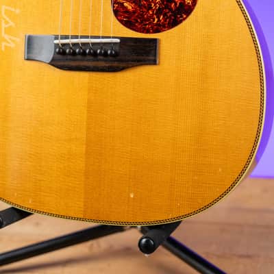 1986 Franklin Guitar Co. OM-28 Acoustic Guitar Natural image 7