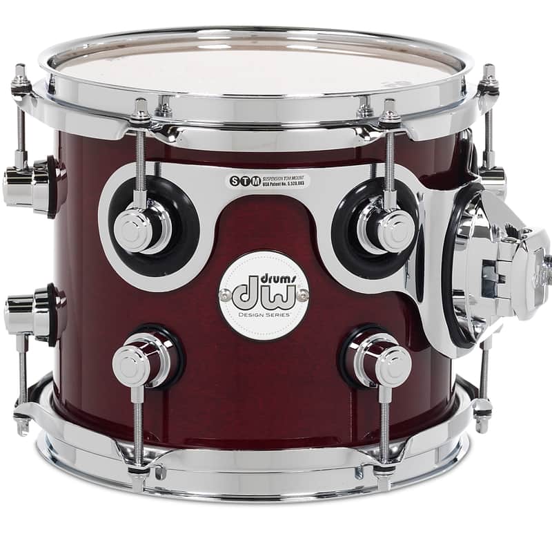 DW Design Series Cherry Stain Gloss 7 x 8" Tom DDLG0708TTCS image 1