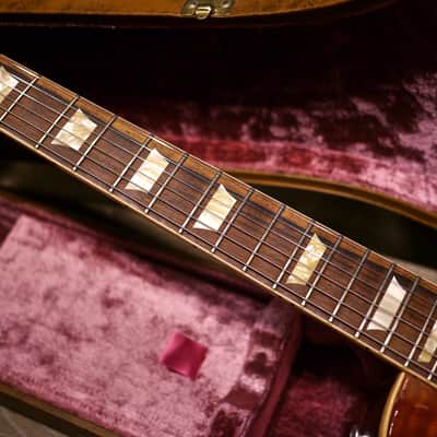2004 Gibson Custom Shop 1959 Reissue R9 "One Piece Top" HRM Iced Tea Burst, Rare! image 10