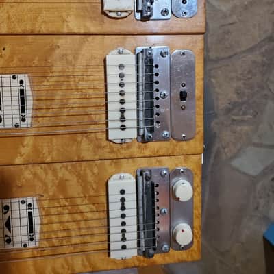 1955-56 Carvin Triple 8-String Neck Steel Guitar image 7