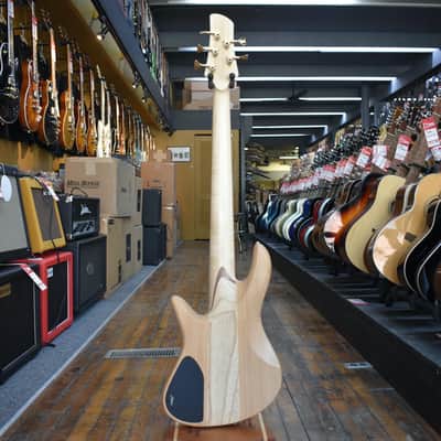 Fodera Artie Reynolds Signature Emperor 5 Elite 5-String Bass Maple Quilted w/Birdseye Maple Fingerboard, Hard Case image 6