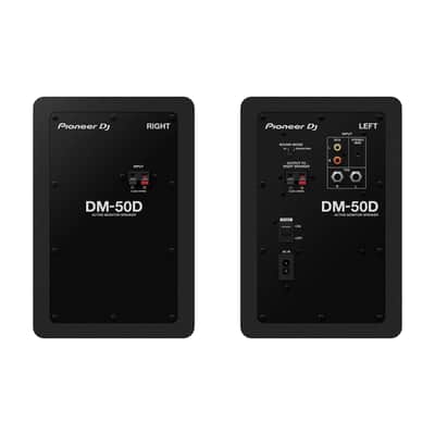 Pioneer DJ: DM-50D 5" Active Monitor Speakers - Black (Pair) image 3