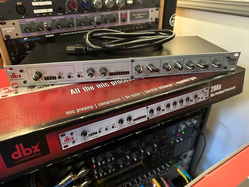 dbx 286s Microphone Preamp Processor 2010s - Silver image 1