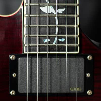 PRS SE Torero 2010 - Scarlet Red - First production year w/ FLOYD ROSE® Tremolo Arm Push-in Type & Jockomo Inlay Sticker 🔥 image 10