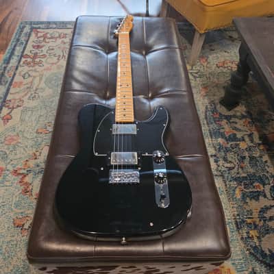 2011 Fender Blacktop Telecaster MIM HH MN - Black image 7