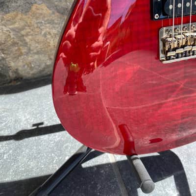 1990’s Rock Axe USA Performer - PRS Style - Neck-Through - Flame Top image 5