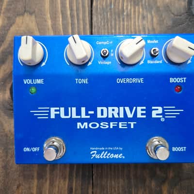 Fulltone Full-Drive 2 Mosfet – Fully Functional – Minor Rare Switch Quirk image 1