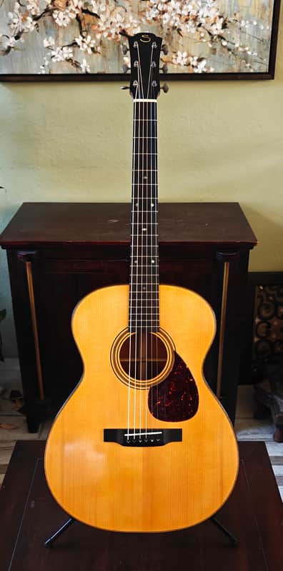 Bruce Sexauer OM Acoustic Guitar 2004 – Adirondack Spruce / Honduran Mahogany – Handmade Boutique image 1