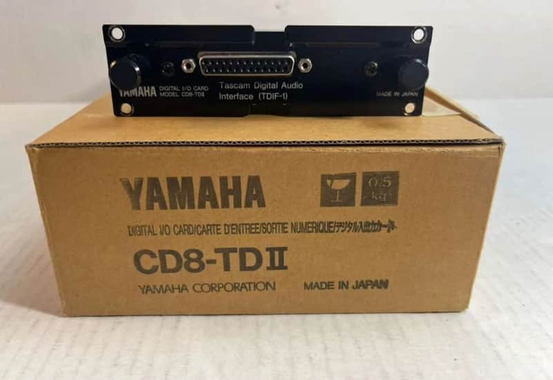 Yamaha CD8-TDII TDIF Digital I/O Card 02R 03D Console Expansion NEW IN BOX image 1