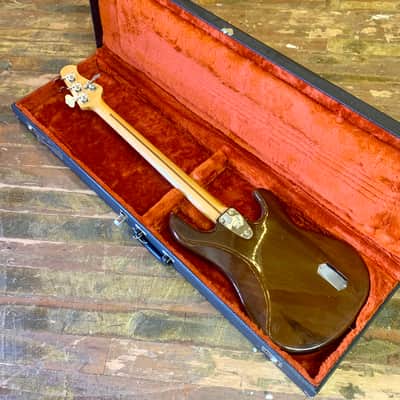 LEFTY! -Musicman Sabre Bass c 1978 walnut original vintage Leo fender USA left handed image 4
