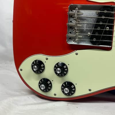 Fender Vintera '70s Telecaster Custom Tele Electric Guitar MIM - Made in Mexico - Fiesta Red image 5