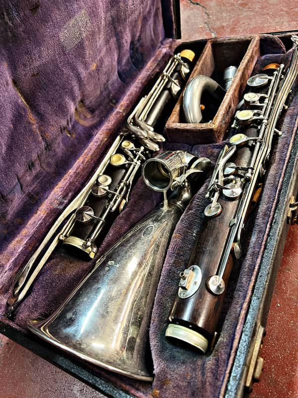 Conn 480N Bass Clarinet Early 40’s - Wood image 1
