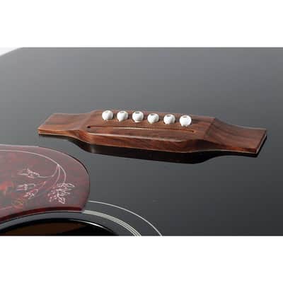 Epiphone Hummingbird Studio Limited-Edition Acoustic-Electric Guitar Regular Ebony image 4