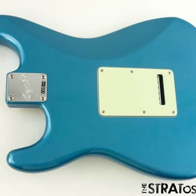 Fender American Professional Classic Strat LOADED BODY Faded Lake Placid Blue image 3