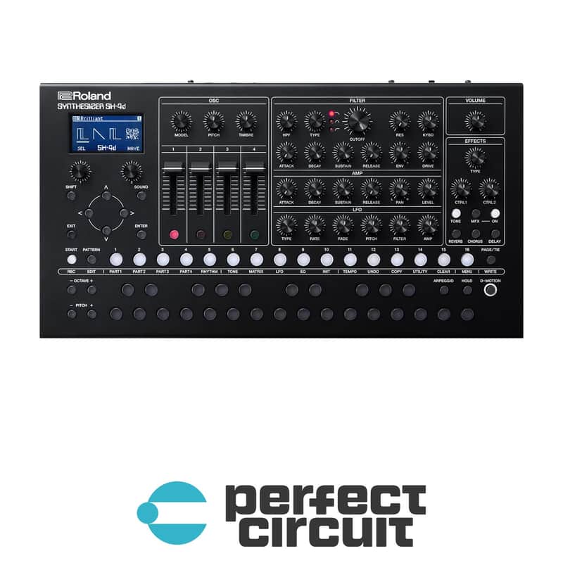 Roland SH-4d Digital Groovebox + Desktop Synthesizer image 1