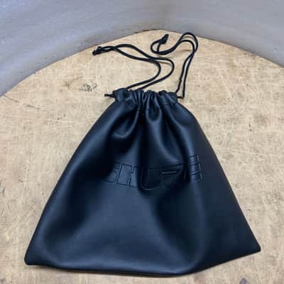 SHURE BLACK VINYL DRAWSTRING ACCESSORIES  BAG- MAKE OFFER! image 3