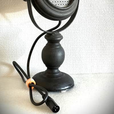Custom-built Retro 1930s Dynamic Desktop Microphone, compatible w/modern systems image 10