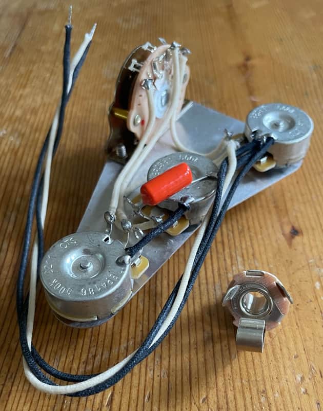 Fender Stratocaster with Gibson 50's Style Wiring, Blender, Coil Split 500k CTS/Bourns Pots .022 Orange Drop image 1