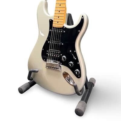 2003 Fender American Series S1 HSS Stratocaster - Chrome Silver image 3