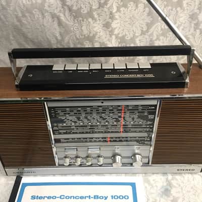 Ancien Transistor Récepteur Radio Poste GRUNDIG CONCERT-BOY 1000 AM/FM image 2