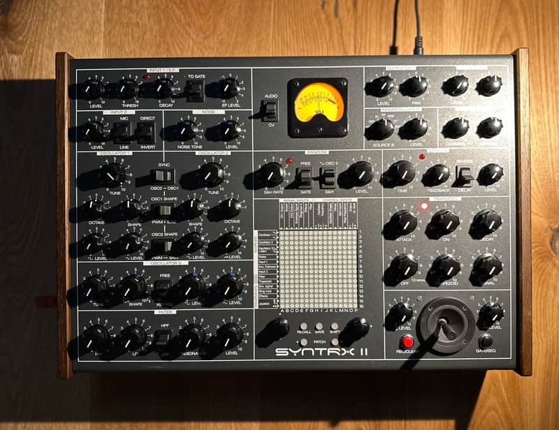 Erica Synths SYNTRX II Desktop Analog Synthesizer 2023 - Present - Black image 1