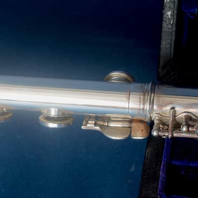 Gemeinhardt 3SS Solid Sterling Silver Open Hole Flute 1976 - Silver / Gorgeous Tone! image 9
