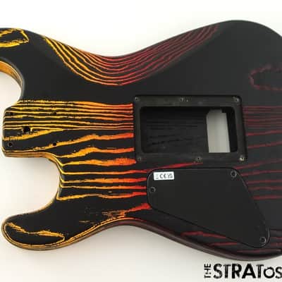 Charvel San Dimas Pro Mod 2H BODY HH Floyd Rose Route Ash Sunburn image 2