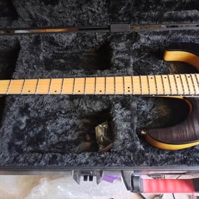 Schecter Banshees set FE & HT matching Prototypes Schecter apocalypse pickups black binding image 6