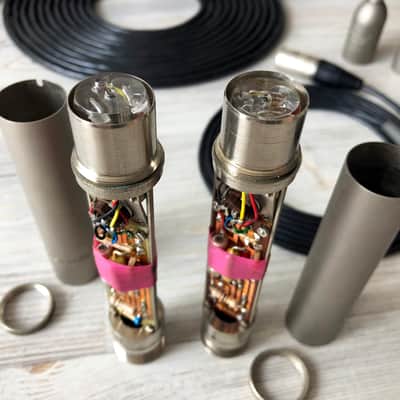 1969 Matched Pair Of AKG C28/C30A Nuvistor Tube Mics w/AKG CK28 Capsule & AKG N12 PSU image 19