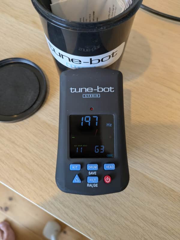 Overtone Labs TBS-001 Tunebot Studio Drum Tuner 2010s - Black image 1