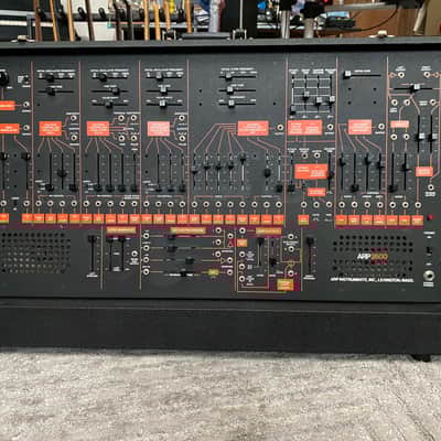 ARP 2601 MkII 2600 Series Monophonic Analog Semi-Modular Synthesizer with 3604 Keyboard 1977 - 1979 - Black / Orange