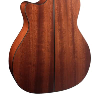 Cort GOLDA6 Gold Series A6 Acoustic Electric Grand Auditorium Cutaway Guitar. Natural Glossy image 4
