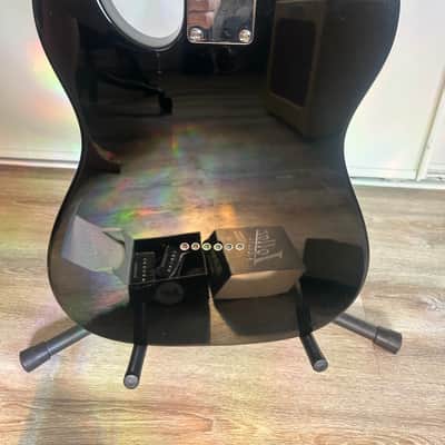 Squier Vintage Modified Telecaster Custom (HH) 2003 - 2013 - Black with Lollar P-90s image 2