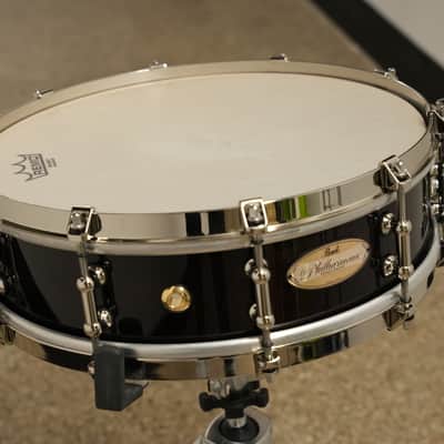 Pearl PHP-1440/101 8-Ply Maple 4x14" Philharmonic Concert Snare Drum – Gloss Walnut – EXCELLENT CONDITION image 3