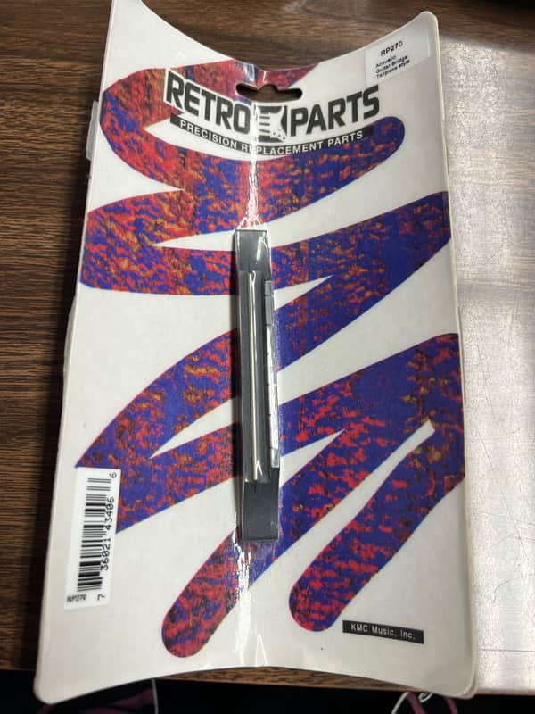Retro Parts RP270  Acoustic Guitar Bridge Tailpiece Style NEW old stock image 1