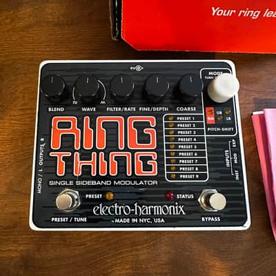 Electro-Harmonix Ring Thing Single Sideband Modulator 2010 - Present - Black / Red image 2