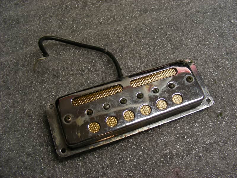 Vintage 1960s Gold Foil Pickup Japan Ry Cooder Coodercaster Teisco Zen On Kawai Goldfoil MIJ 4.97K image 1