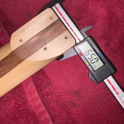 NECK ONLY Custom Replica Guitar Pyramid Maple Neck 7 string UV777GR Steve Vai Ibanez UV Universe type image 15