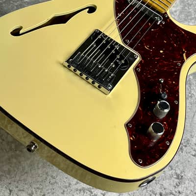 Fender USA  American Deluxe Telecaster Thinline 　（2013’USED） -Olympic White- image 11