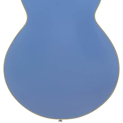 D'Angelico DAESSTSLBSNS EXCEL SS TOUR Single Cutaway Semi-Hollow Body 3 Piece Maple/Walnut/Maple Neck 6-String Electric Guitar w/Gig Bag image 6
