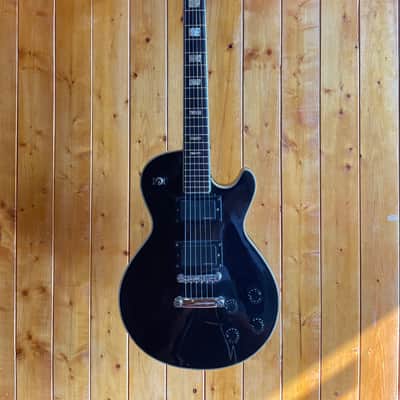 LP Style Electric Guitar *Made In Japan - Black w/EMG-HZ pickups (Custom Setup) image 2