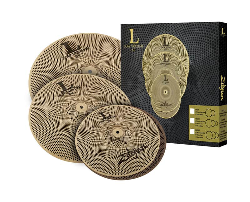 Zildjian L80 Low Volume 468 Cymbal Box Set image 1