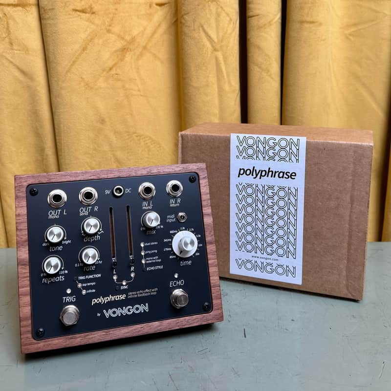 Vongon Polyphrase Stereo Echo Effect with infinite feedback loop image 1