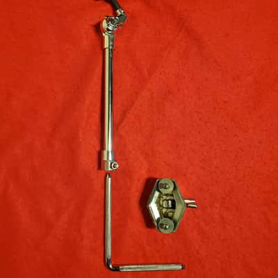 Bass Drum "L" Cymbal Stand W/Mount Complete 1970's-1980's - As New! image 3